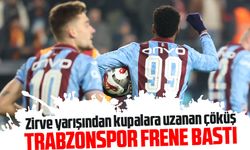 Trabzonspor frene bastı: Zirve yarışından kupalara uzanan çöküş
