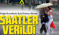 Doğu Karadeniz İçin Fırtına Alarmı: Saatler Verildi