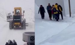 Bayburt’ta Zamanla Yarış: Kara Saplanan Ambulans Hastaya Ulaştı