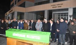 Gümüşhane'de evinde ölü bulunan akademisyen için tören düzenlendi