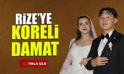 Güney Koreli Damat ile Rizeli Gelin Rize’de Dünyaevine Girdi
