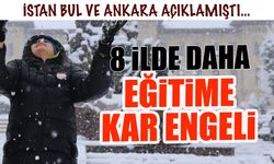 12 Ocak Okullar Tatil mi? 8 İl Daha Açıkladı...