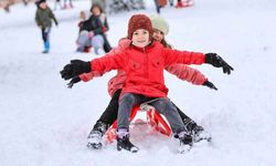 Samsun'un Bafra ilçesinde eğitime kar engeli
