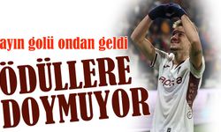Trabzonspor’un Arnavut futbolcusu Ernest Muçi’nin Göztepe maçında attığı gol ödüle layık görüldü