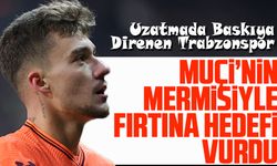 Muçi’nin Mermisi Trabzonspor’u Zirvede Tuttu