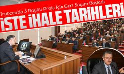 Trabzon’da 3 Büyük Proje İçin Geri Sayım Başladı: İhale Tarihleri Açıklandı