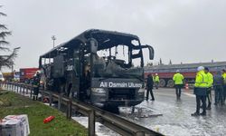Yolcunun Dikkati Faciayı Önledi! Gebze'de Seyir Halindeki Otobüste Yangın!