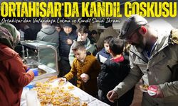 Ortahisar Belediyesi’nden Miraç Kandilinde dayanışma örneği: Vatandaşa lokma ve kandil simidi ikramı