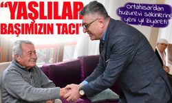 Ortahisar Belediyesi’nden huzurevi sakinlerine yeni yıl ziyareti ve türkü dolu anlar