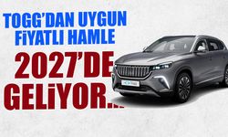 Togg’dan Uygun Fiyatlı Hamle! Yeni Modeli 2027’de Geliyor