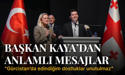 Başkan Kaya: "Gürcü Kültür Derneği, Kardeşliğimizi Pekiştirecek"