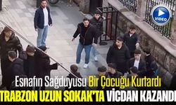 Trabzon Uzun Sokak’ta Vicdan Kazandı: Esnafın Sağduyusu Bir Çocuğu Kurtardı
