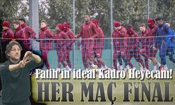 Trabzonspor’da İdeal Kadro Heyecanı! Fatih Tekke’nin Eli Güçlendi