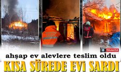 Şavşat’ta Korkutan Yangın: Ahşap Ev Kullanılamaz Hale Geldi