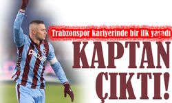 Ukraynalı futbolcu Oleksandr Zubkov, Trabzonspor formasıyla ilk kez kaptanlık yaptı