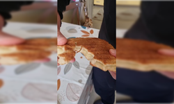 Ekmekten paket lastiği çıktı