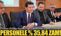 Başkan Ahmet Kaya’dan Ortahisar Belediyesi Personeline Yüzde 35,84 Zam