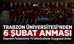 Trabzon Üniversitesi’nde 6 Şubat Depremleri Anıldı: “Sahadan Bilime, Travmadan Dayanıklılığa”