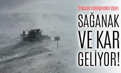 Karadeniz İçin Kritik Uyarı! Trabzon Valiliği Kuvvetli Yağış ve Yoğun Kar İçin Alarm Verdi