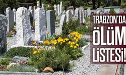 Trabzon'da Ramazan'ın 7. Gününde 13 Kişi Vefat Etti; İşte İsim İsim Tam Liste
