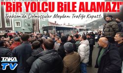 Dolmuşlar Kontak Kapattı, Belediye Otobüsleri Alana Giremedi
