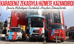 Trabzon Yomra Belediyesi Hurdalık Araçları Dönüştürdü, Karadeniz Zekasıyla Hizmete Kazandırdı