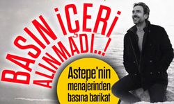 Taşacak Bu Deniz Oyuncusunun Astepe’nin Menajerinden Basına Barikat; Basın içeri alınmadı!