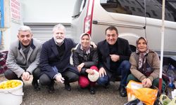 Başkan Fuat Köse Semt Pazarında Esnaf ve Vatandaşlarla Buluştu