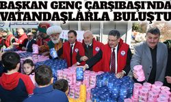 Başkan Genç Ramazan Programı Kapsamında Çarşıbaşı’nda Vatandaşlarla Buluştu