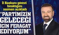 Anahtar Parti Trabzon İl Başkanı Hüseyin Cahit Köse Görevinden Feragat Etti