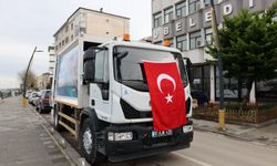 Arsin Belediyesi Temizlik İşleri filosuna üç yeni araç kazandırdı