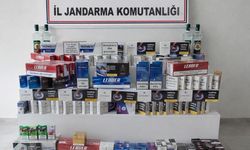 Rize'de kaçak içki ve sigara operasyonu