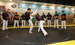Samsun'da capoeira atölyesi düzenlendi