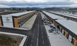 Samsun'da Gülsan Sanayi Sitesi'nde yıkım çalışmaları sürüyor