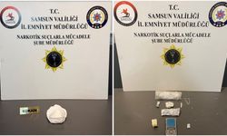 Samsun'da yasaklı madde operasyonunda 2 zanlı yakalandı