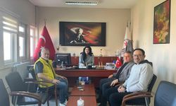 Vezirköprü MYO Müdürü Özdelikara'ya 'Hayırlı olsun' ziyareti