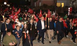 Canik'te Ramazan'ın gelişi fener alayıyla karşılandı