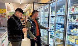 Demirözü'nde marketler denetlendi