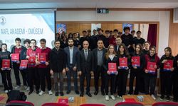 OMÜSEM'den lise öğrencilerine proje eğitimi: 120 öğrenci sertifika aldı