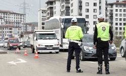 Ordu'da bir haftada 17 binden fazla araç ve sürücüsü denetlendi