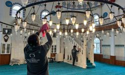 Ordu'da camilerde Ramazan temizliği