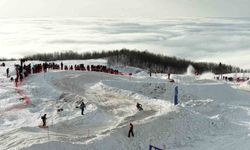 Rize'de adrenalin sis deniziyle buluştu, ortaya görsel şölen çıktı