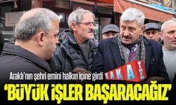 Araklı Belediye Başkanı Çebi Halkla Buluştu