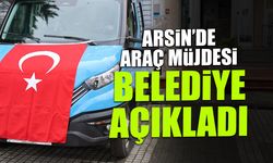 Arsin Belediyesi Açıkladı! 2 Araç Filoya Katıldı