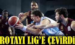 Kupaya veda eden Trabzonspor Basketbol rotayı lige çevirdi