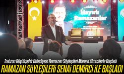Trabzon Büyükşehir Belediyesi Ramazan Söyleşileri Senai Demirci’nin “Oruç Psikolojisi” Programıyla Başladı