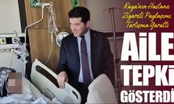 Başkan Kaya’nın Hastane Ziyareti Paylaşımı Tartışma Yarattı;  Aile Tepki Gösterdi
