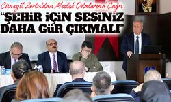 Zorlu’dan Meslek Odalarına Çağrı: “Şehir İçin Sesiniz Daha Gür Çıkmalı”