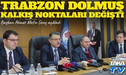 Trabzon’da toplu ulaşımda yeni dönem: Dolmuş ve minibüs kalkış noktalarını Başkan Genç açıkladı