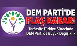 Terörsüz Türkiye Sürecinde DEM Parti’de İsim ve Kadro Değişikliği